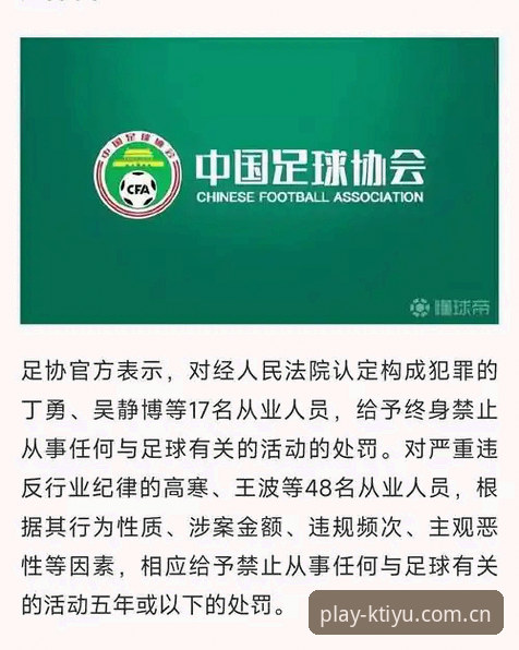 足协第三批禁足名单全面解析：65人受罚背后，中国足球反腐进入深水区